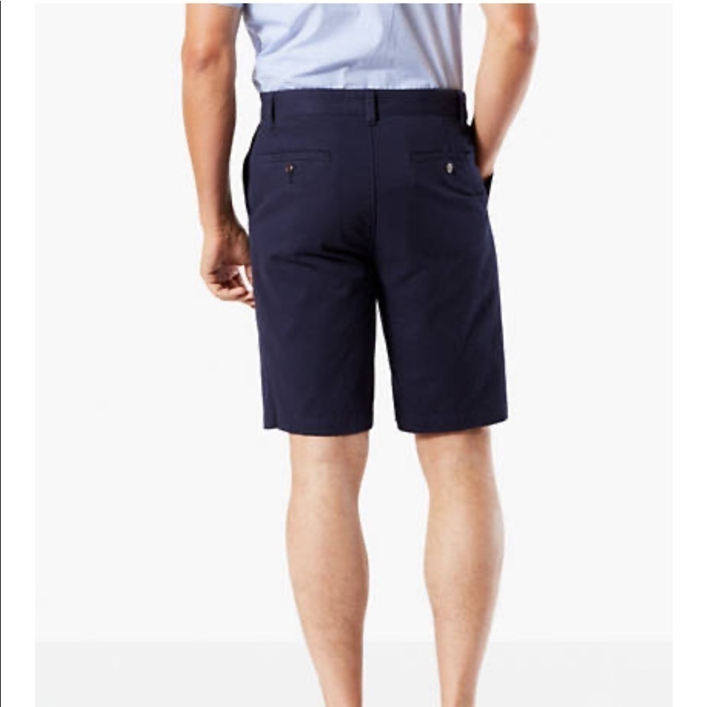 New Dockers Perfect Short Big & Tall Men’s 60 blue - Picture 3 of 8